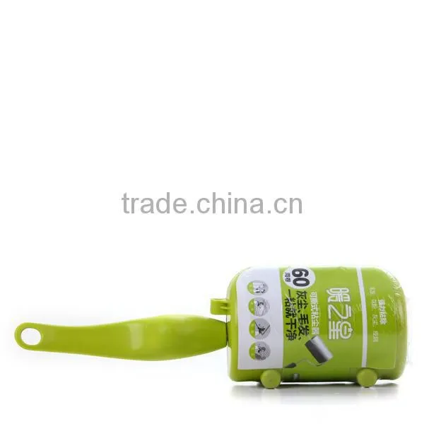 Wooden handle Lint Remover Roller with 60sheets Roll