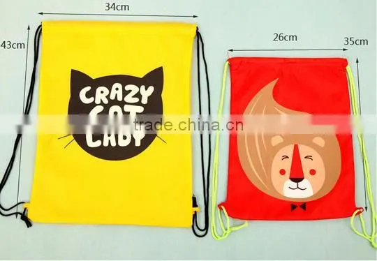 Q1123 Lovely smiling DIY plastic storage bag