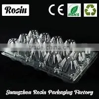 clear plastic egg tray 10 cells egg tray clear blister duck tray