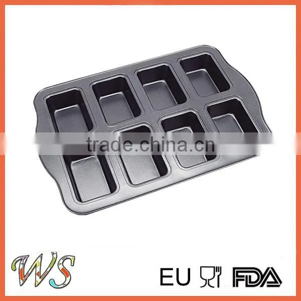 8 Cups Carbon Steel Lamington Bakery Pan