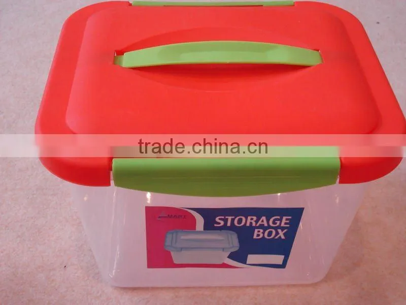 plastic rectangle suitcase,handy box,storage box,us general tool box th750