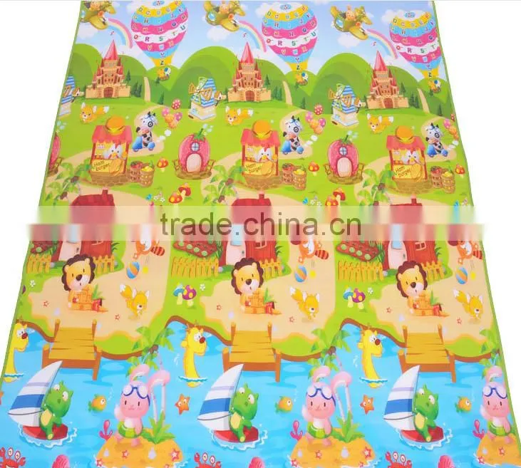 Colorful educational good quality shockproof waterproof kids folding play mat
