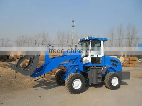 Multifunction 4WD CE wheel loader HZM920 with 2ton rated load