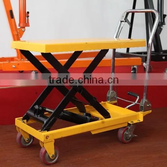 150KGS,300KGS,500KGS Hydraulic Lift Table Cart