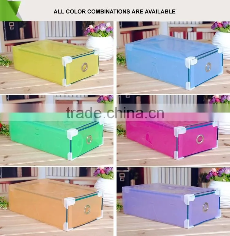 Wen's Clear Solid Plastic Shoe Box