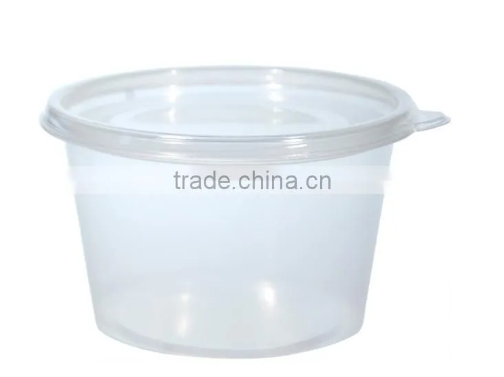 Food Grade PP Disposable Plastic Plates 800ml Plastic Bowls