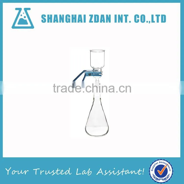 All Glass Microfiltration Apparatus with Fritted Glass Support