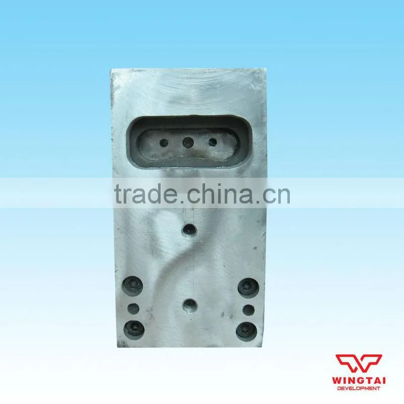 hand held shape punching machine install in cutting machine