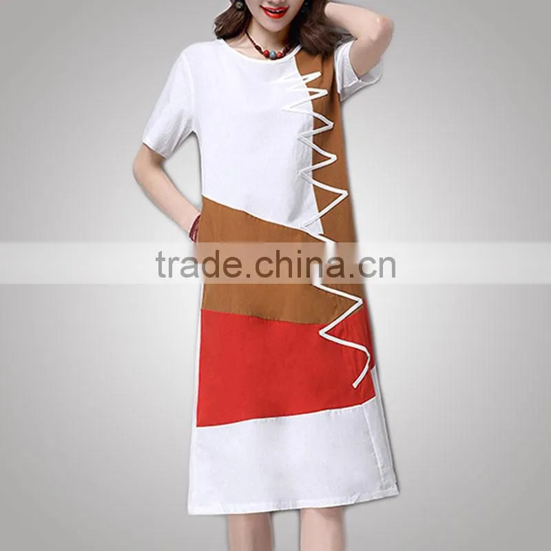 Best Selling Latest Design Perfect Cut Indian Cotton Dress Factory