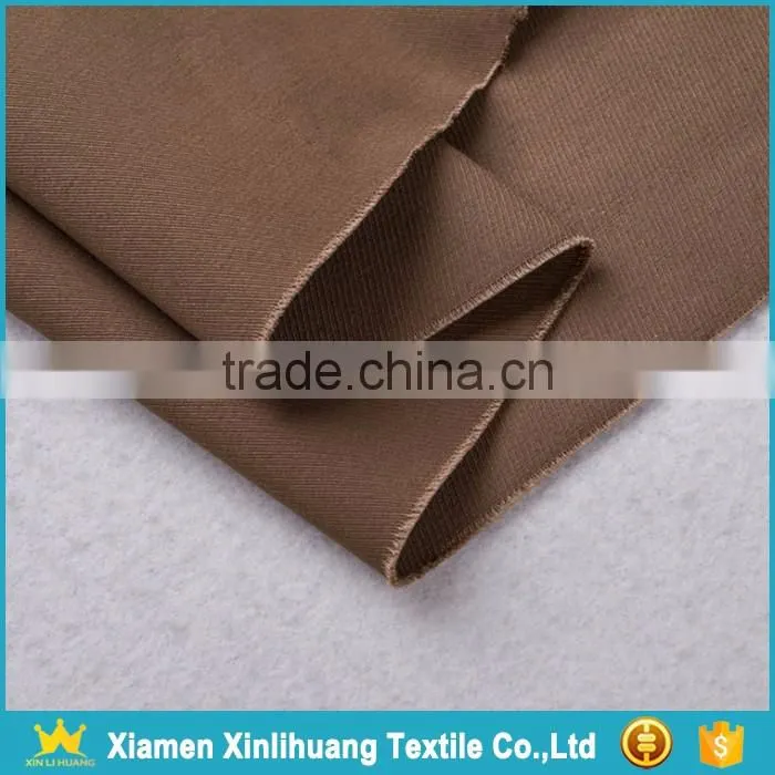 Popular Product 98% Cotton 2% Spandex Twill Fabric for Making Pants