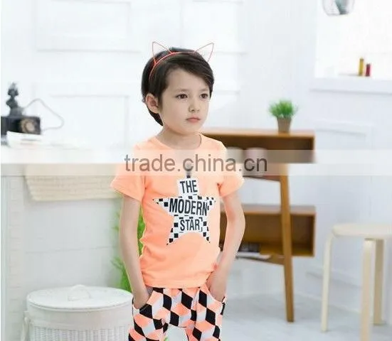 cute korean newest oneline child girls sets hot options designer clothing