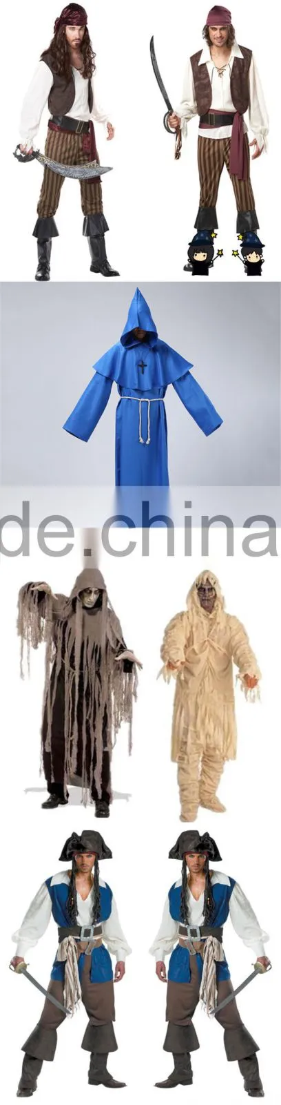 Fancy Halloween Witch Dress Party Cosplay Costumes Bulk China Wholesale