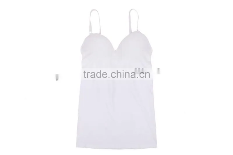 V collar polyamide and spandex women yoga camisole women vest