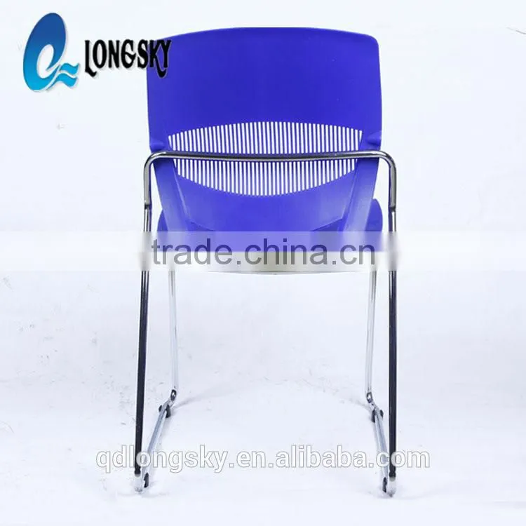 LS-4025 wholesale stacking up plastic conference comfortable meeting office chairs