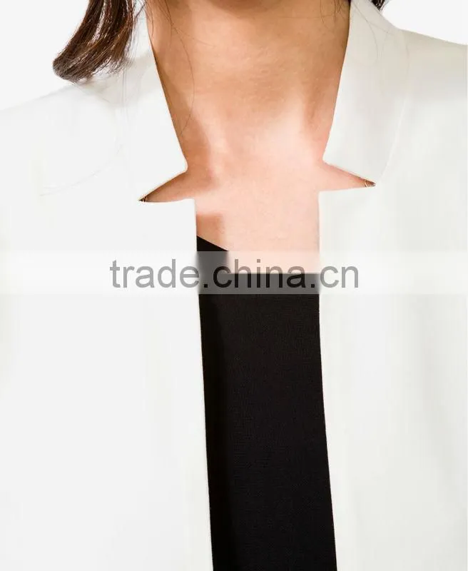 Corporate Open-Front Blazer