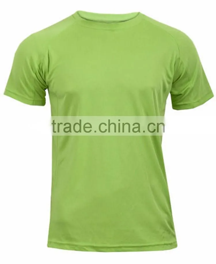 Guangzhou Shandao New Arrival Men 180g 100% Polyester Dry Fit Summer Short Sleeve Micro Fiber T Shirts
