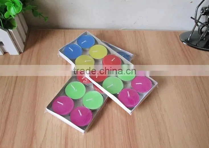 Hot Selling Aroma Smokeless Colorful Birthday Candle