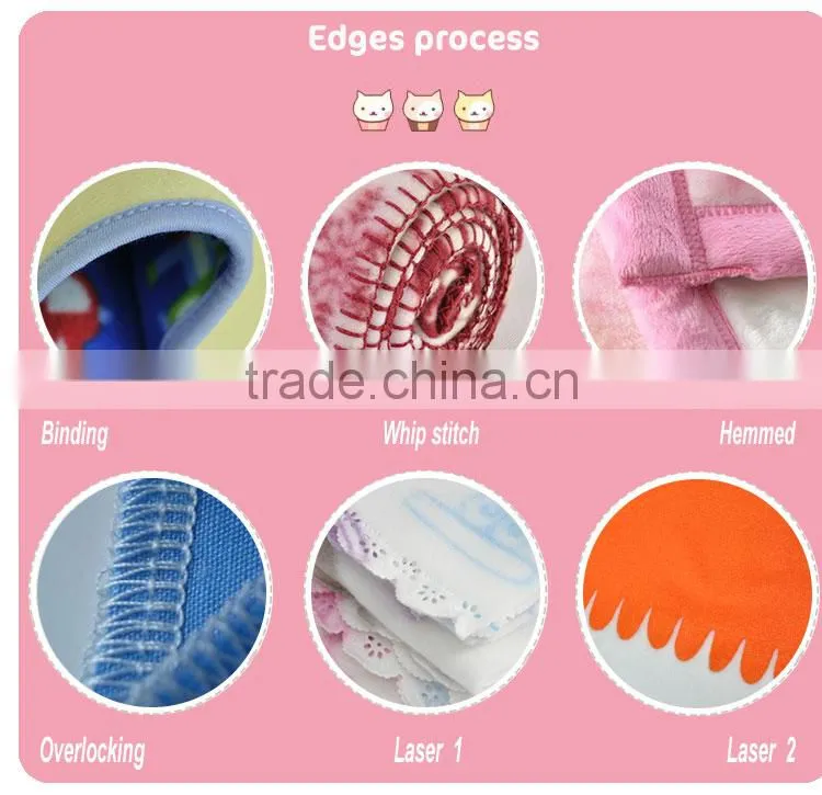 Colorful Customized Print Baby Blanket