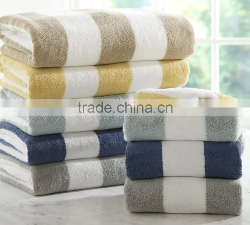 Custom size difference color wholesale beach towels with logo