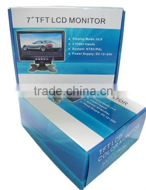 7 inch Rearview Monitor Camera Truck Reverse Alarm System