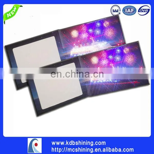 handmade new year popular small size Led Greeting Cards