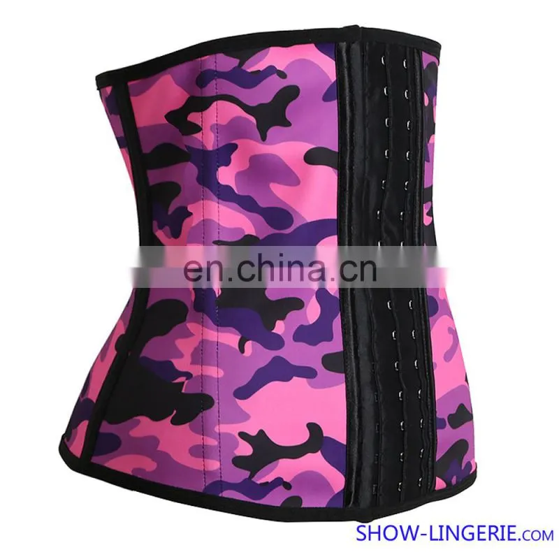 2017 ann chery waist trainer Women Latex Waist Training Corsets Wholesale