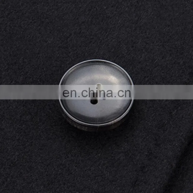 High quality fashion men's wool overcoat slim fit pure color trench coat