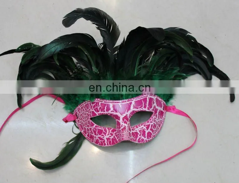 goose feather mask