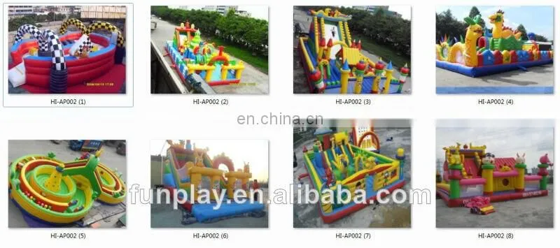 HI hot sale giant inflatable amusement park children's playground amusing park for sale