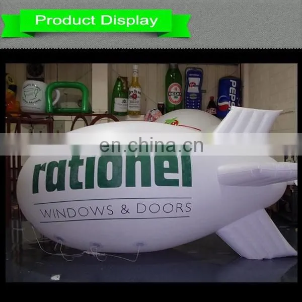 Rationel indoor inflated Airship, helium Blimp baloons