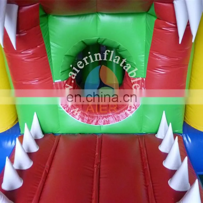 Kids toys air castle bouncy castle material crocodile cartoon inflatable jumping bouncy castle for adult