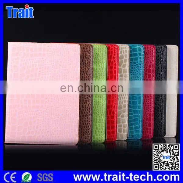 Fashion Flip Stand PU Leather Case for iPad Air 2,unbreakable protective case for ipad