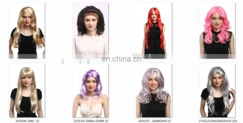 Party lady's Wigs, cosplay party wig P-W196