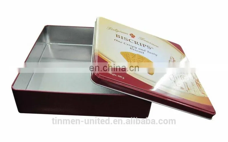Metal tin container