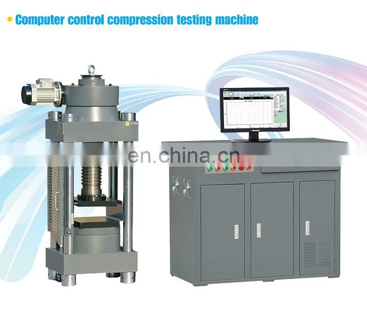 Hydraulic 2000KN concrete computer automatic compression testing machine price