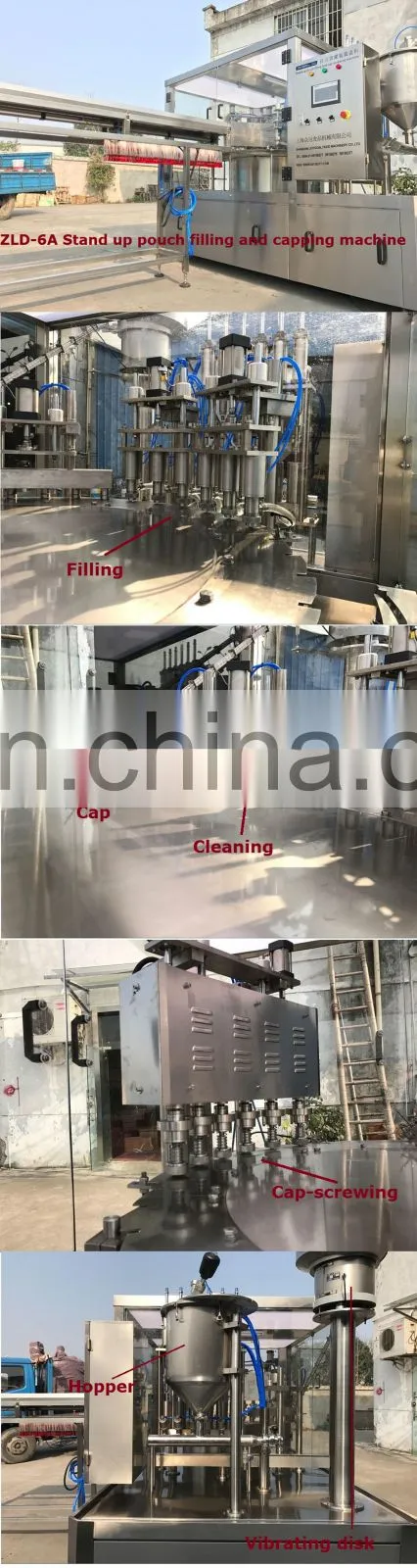 JOYGOAL Spout pouch filling machine for sunflower oil high quality china / spout pouch filling machines for sunflower oil