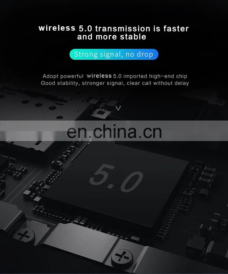 2021 hotsale Double calling True wireless stereo Mini earphones high quality noise cancelling sport headphone with logo