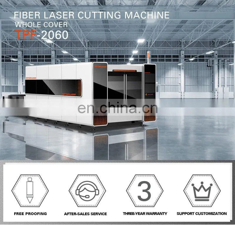 Top quality 1000W 1500W 2000W fiber laser cutting machine cutter sheet metal