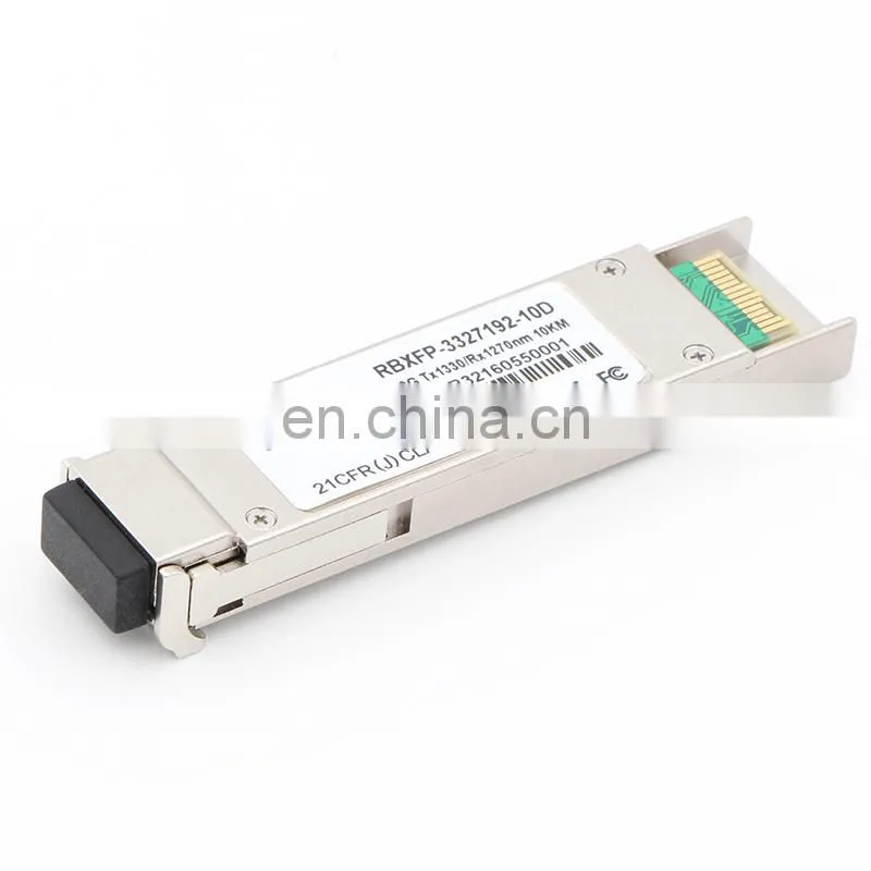 10G BiDi XFP modules 80km XFP MSA package with single LC connector