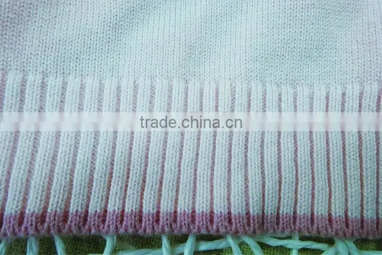 eco-friendly 100% cotton thin newborn baby boy girl jacquard knitting pattern clothing set