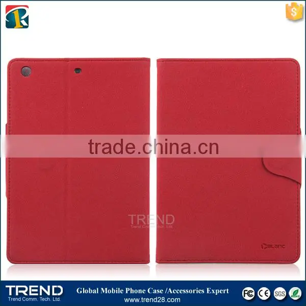 china supplier snow pattern stand folding leather case for ipad air