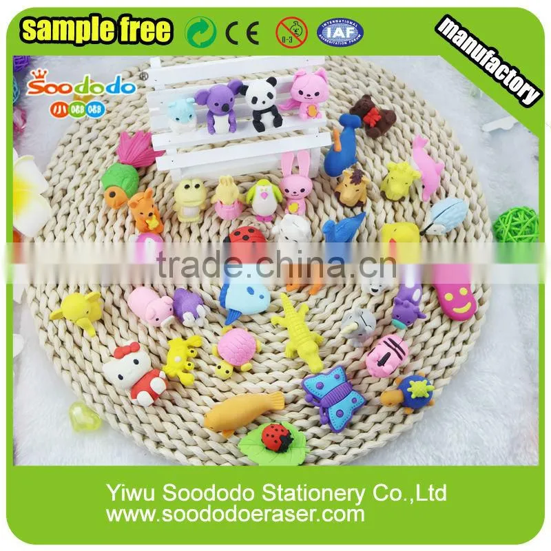 Novelty dinosaur eraser stationery sets