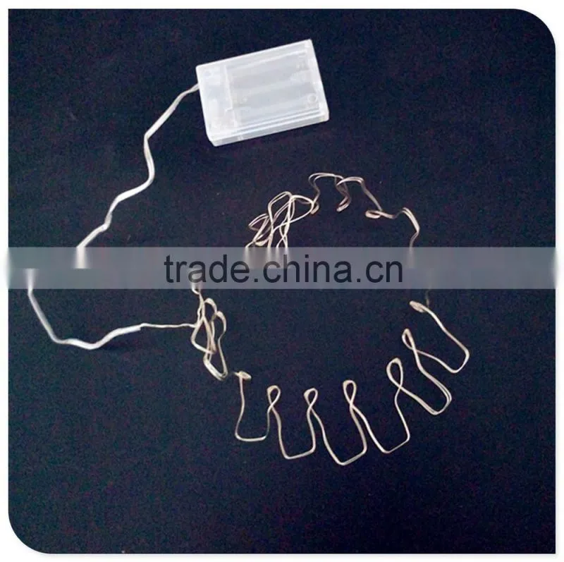 warm white copper wire light battery operated