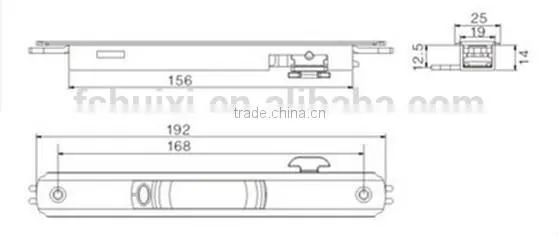 TS007 aluminium window door accessories
