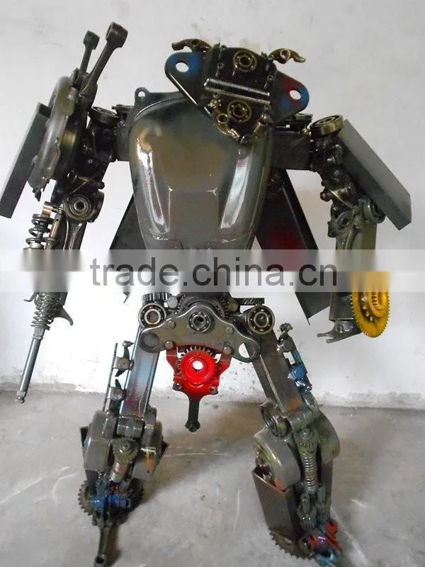 iron sculpture Sentinel Prime iron artistic decoration