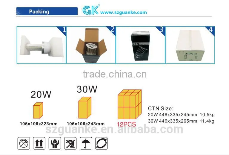 canopy LED light UL APPROVED for 5 years warranty with UL/cUL