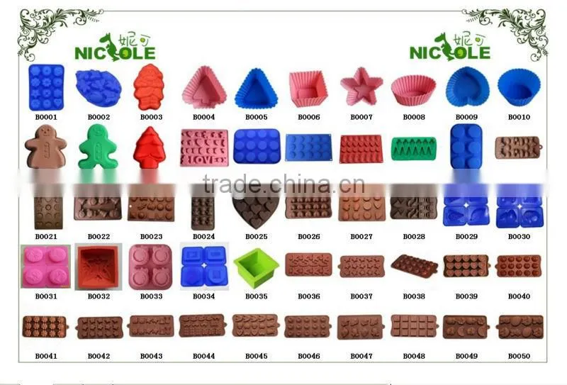 silicone rubber baking mould Hallowmas pumpkin cake mould All Saint's Day Mould silicone cookie mould tray B0142