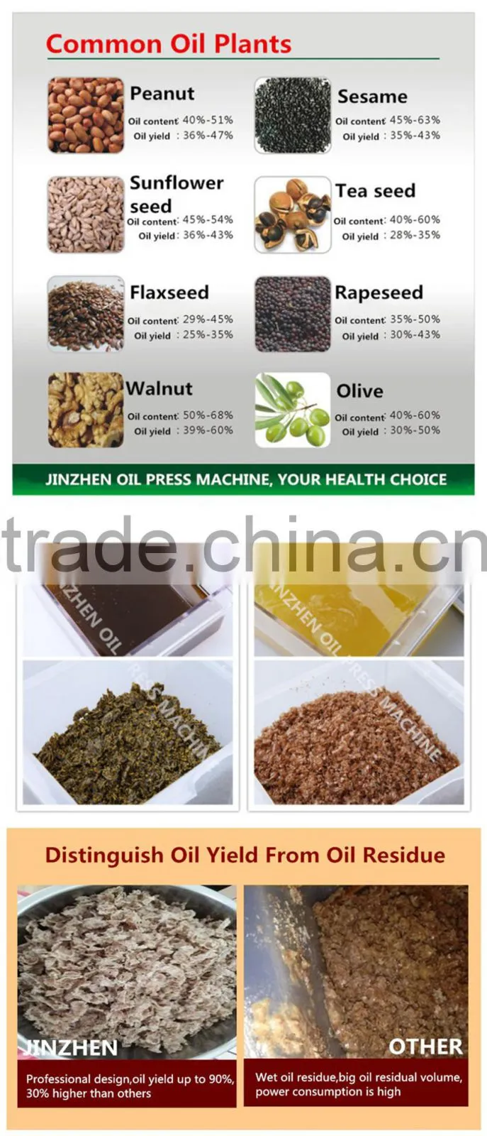Flaxseed oil press automatic screw oil press