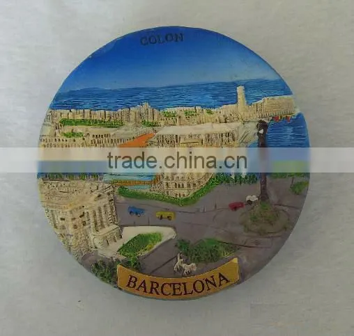 resin fridge magnet, 3D souvenir fridge magnet custom made