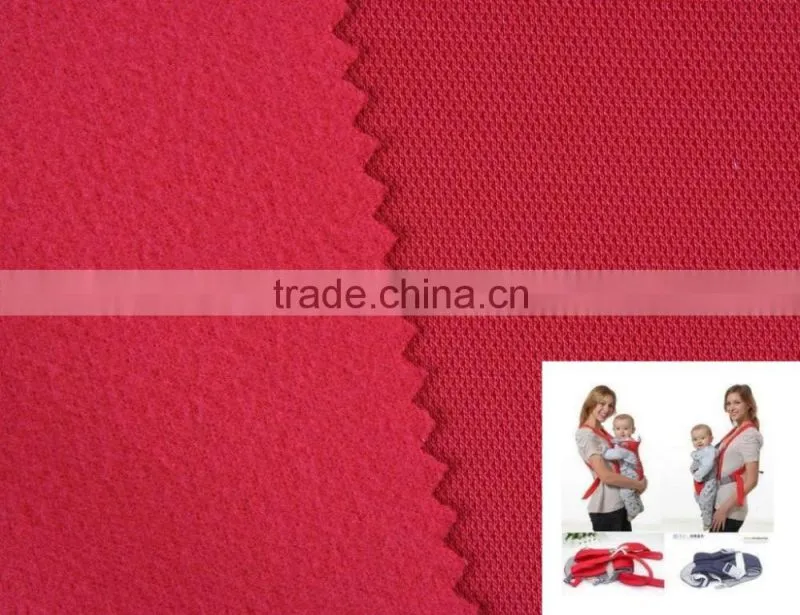 100% polyester mesh golden velvet baby fabric